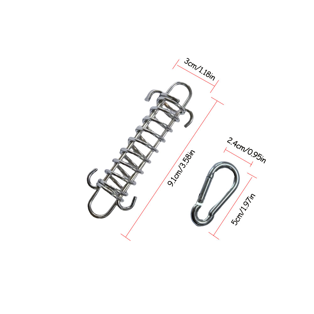4Pcs Tent Wind Rope Spring Buc – Outdoor Camping Decke Bewertung und Preis