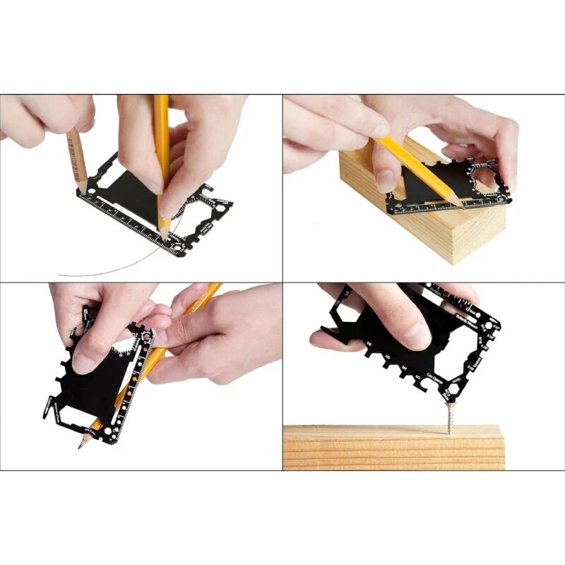 Multi Tool 46 in 1 Credit Card – Outdoor Camping Essential Gear Bewertung und Preis