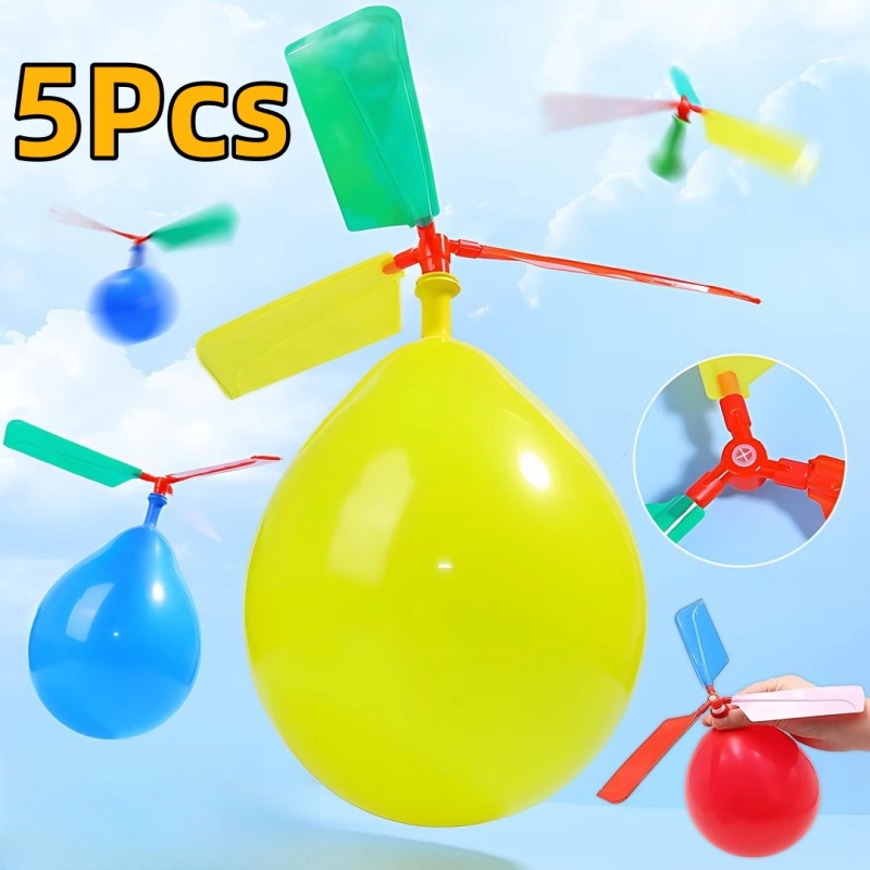 5PCS Propeller Balloon Helicop – Outdoor Camping Toys Bewertung und Preis
