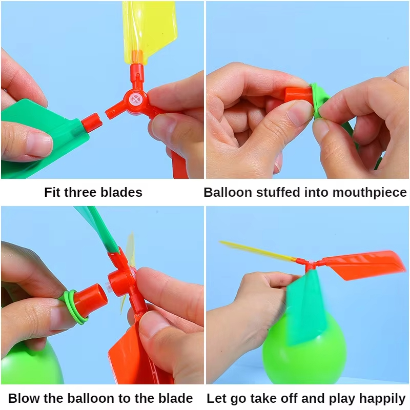 5PCS Propeller Balloon Helicop – Outdoor Camping Toys Bewertung und Preis
