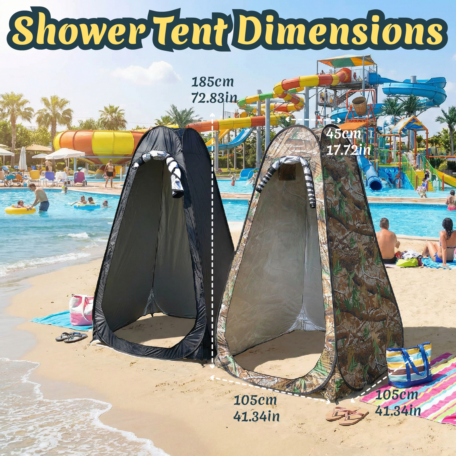 Portable Pop-Up Privacy Tent f – Outdoor Camping Toilet Tent Bewertung und Preis