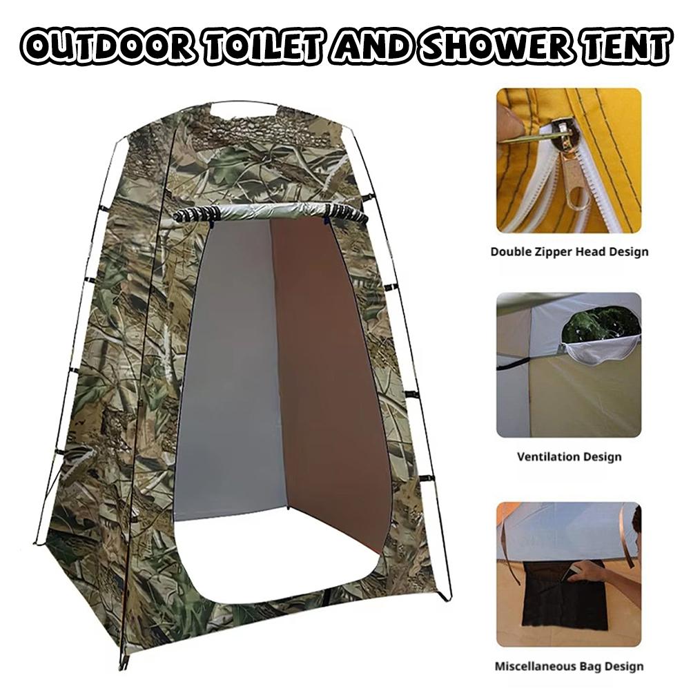 Portable Shower Tent Double La – Outdoor Camping Toilet Tent Bewertung und Preis