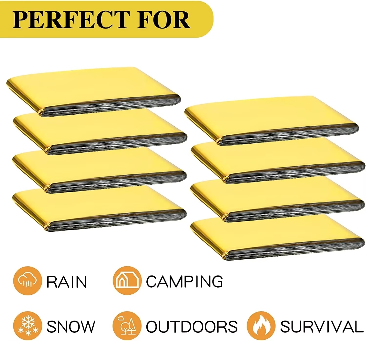 15-1Pcs Emergency Thermal Blan – Outdoor Camping Mat Waterproof Bewertung und Preis