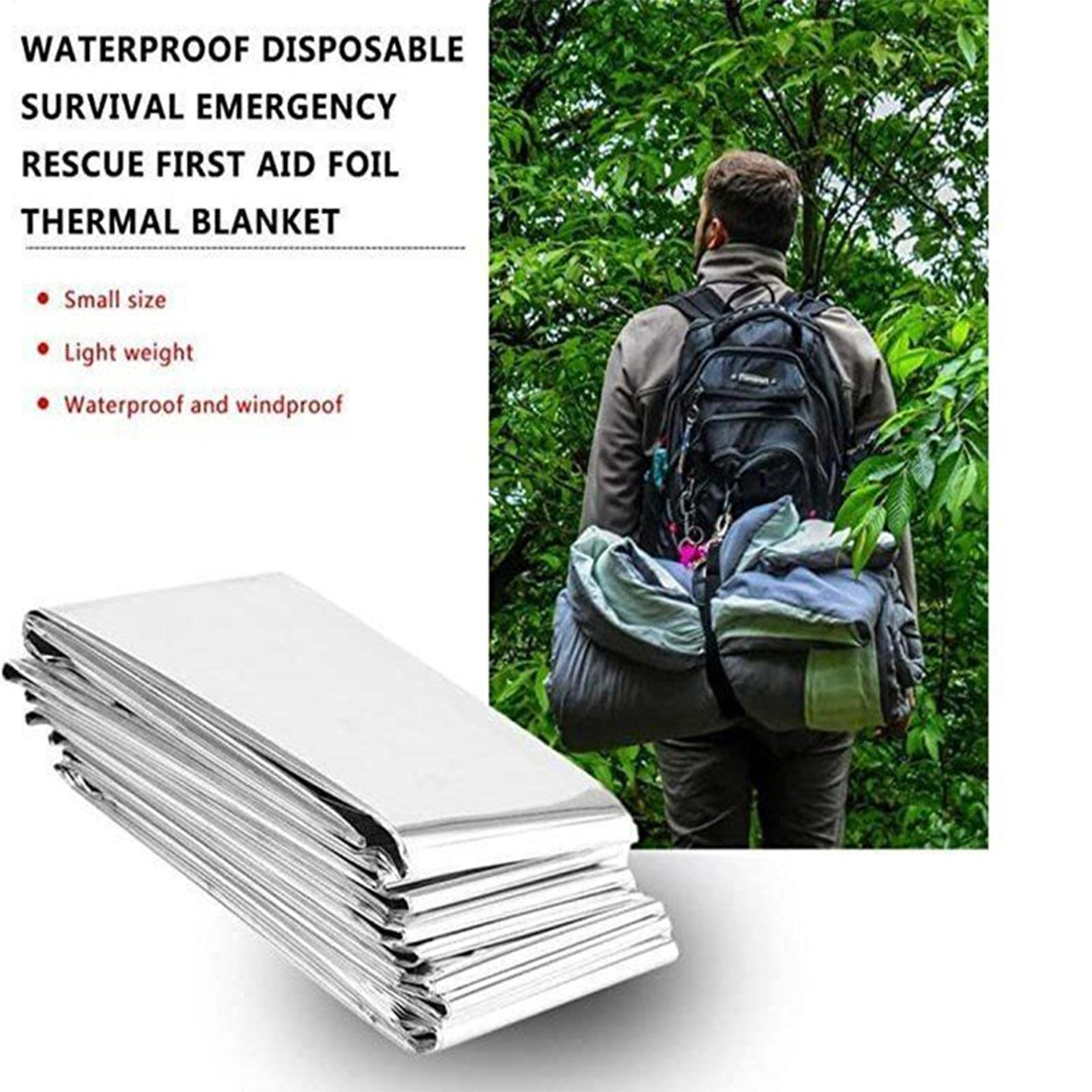Portable Emergencies Blankets  – Outdoor Camping Essential Gear Bewertung und Preis