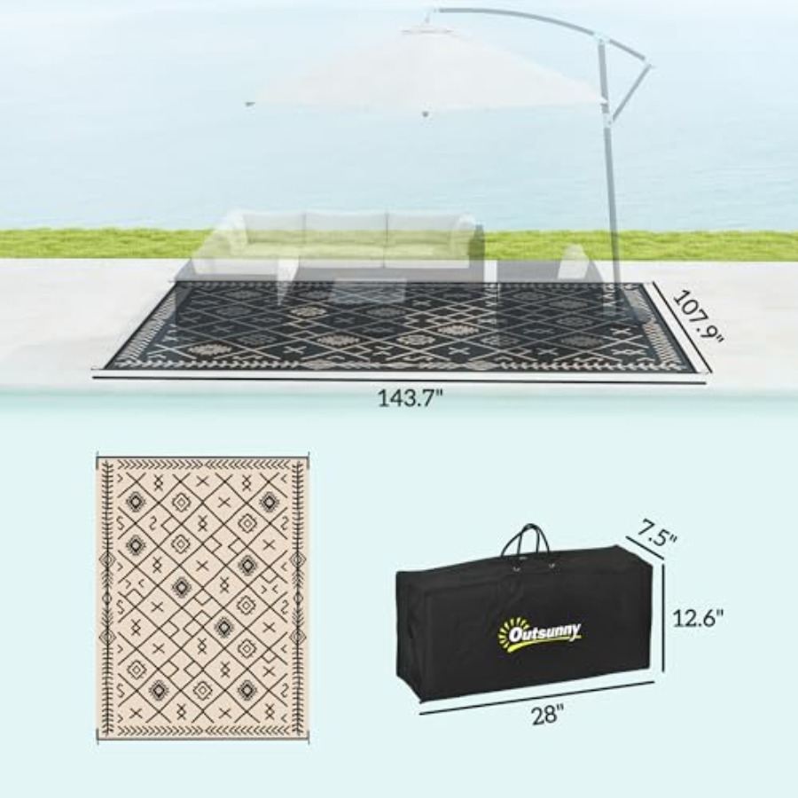 Reversible Outdoor Rug for Bac – Outdoor Camping Decke Bewertung und Preis