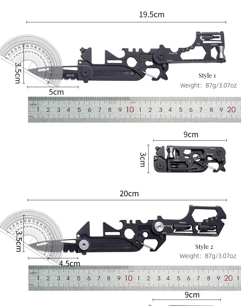 Multifunctional Outdoor Tool C – Outdoor Camping Essential Gear Bewertung und Preis