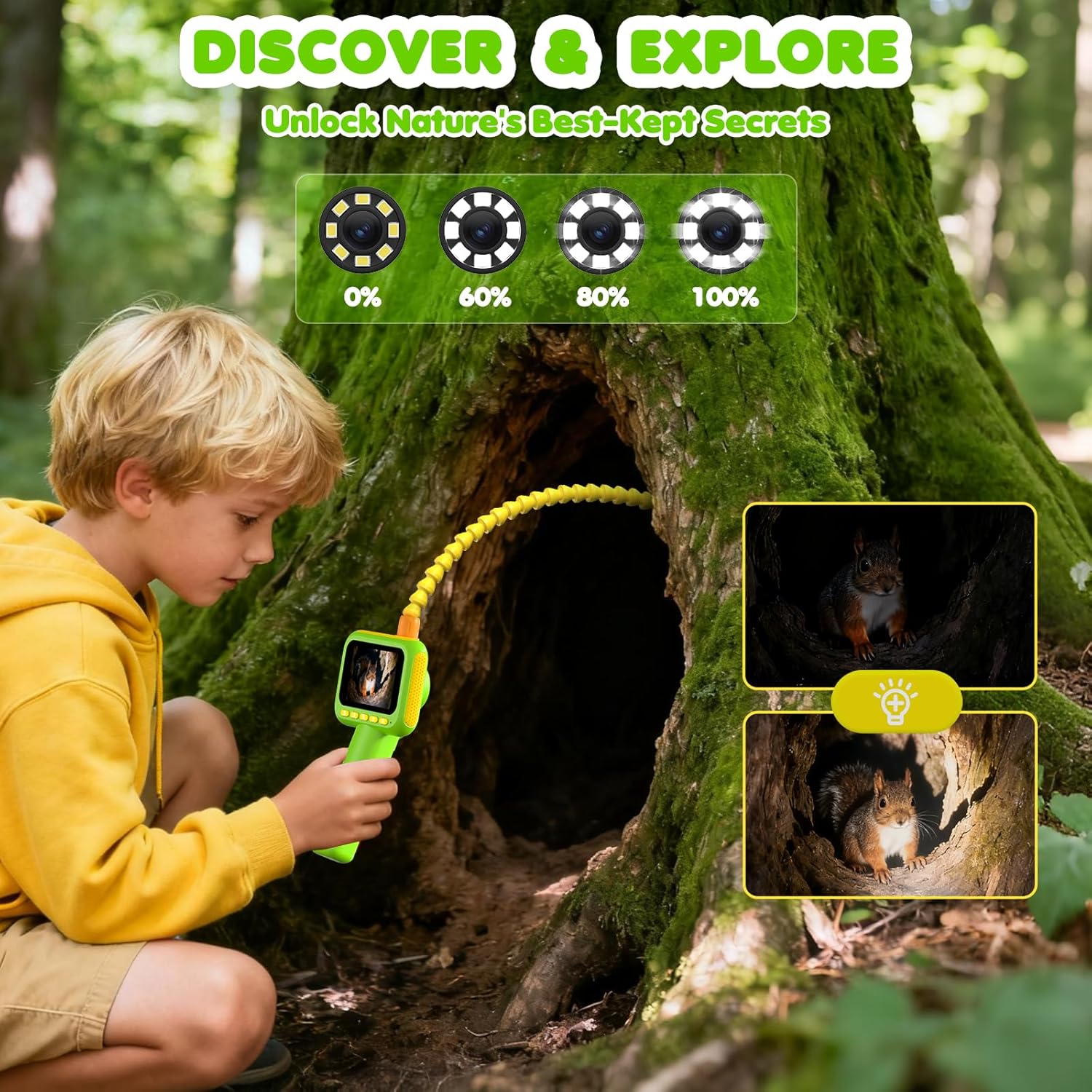 Endoscope for Kids, Borescope  – Outdoor Camping Toys Bewertung und Preis