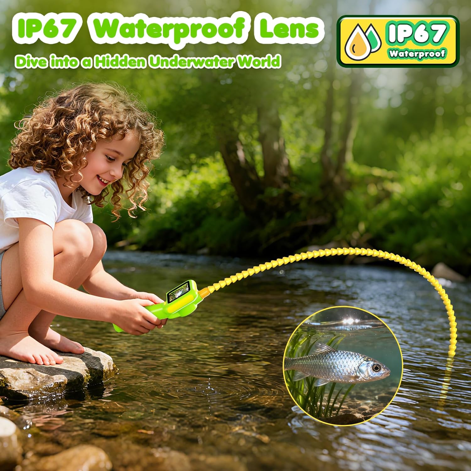 Endoscope for Kids, Borescope  – Outdoor Camping Toys Bewertung und Preis