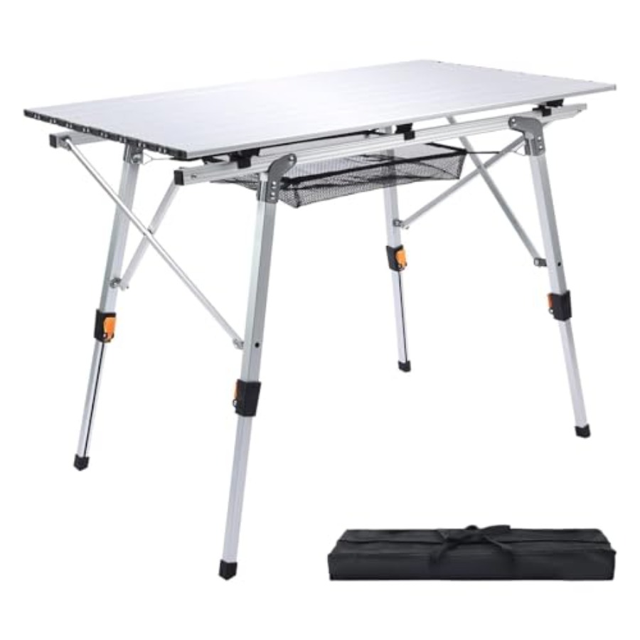 Outdoor camping table with adj – Outdoor Camping Table Foldable Bewertung und Preis