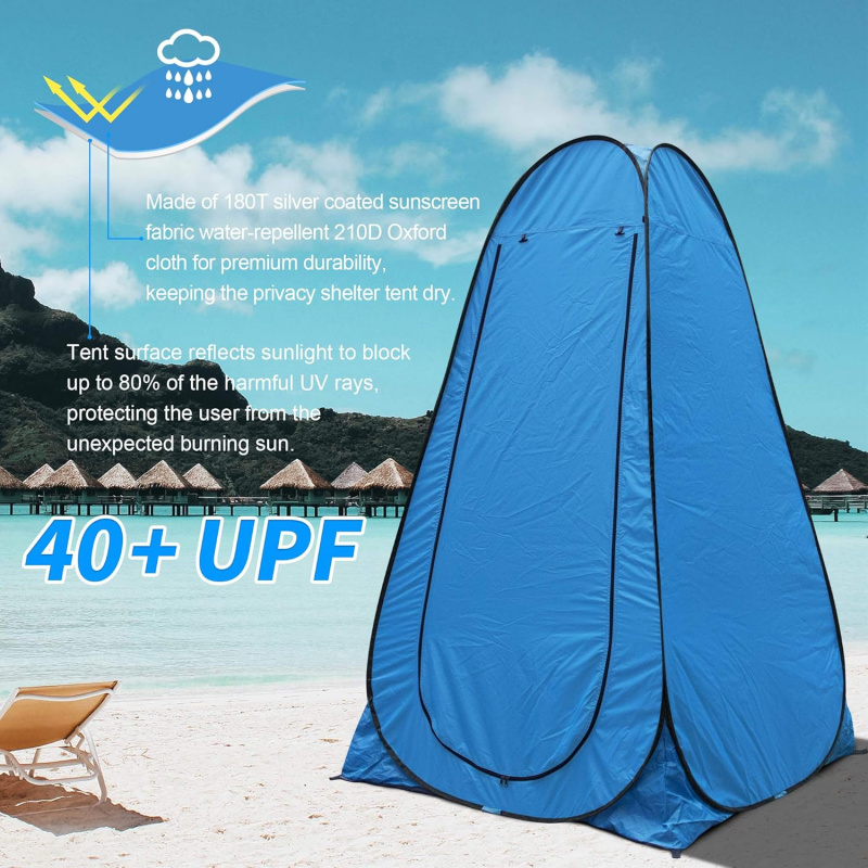 UPF 40+ Privacy Tent Portable  – Outdoor Camping Toilet Tent Bewertung und Preis