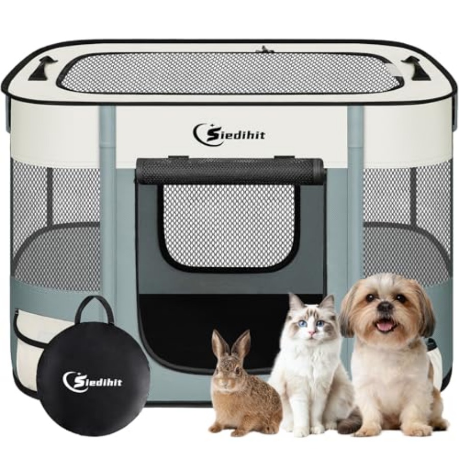 Cat Pet Puppy Pen, Portable Pl – Outdoor Camping Dog Kennel Bewertung und Preis