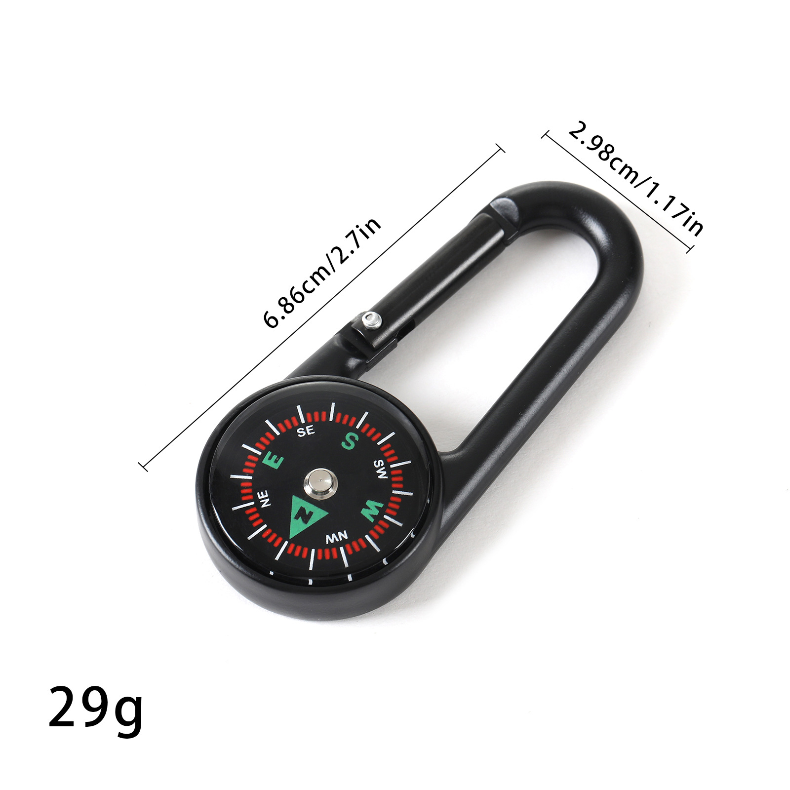 2-in-1 Metal Keychain with Com – Outdoor Camping Essential Gear Bewertung und Preis