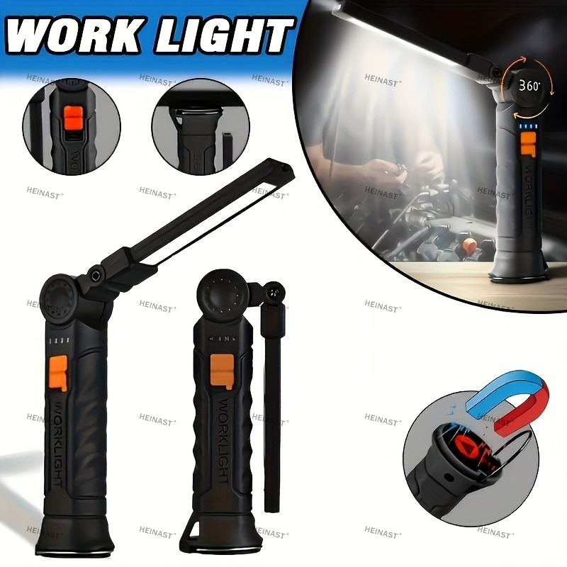 COB LED Folding Flashlight Por – Camping Lantern Bewertung und Preis