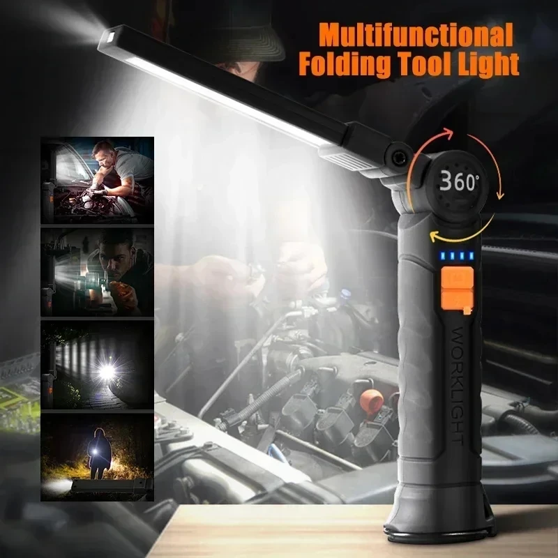 COB LED Folding Flashlight Por – Camping Lantern Bewertung und Preis