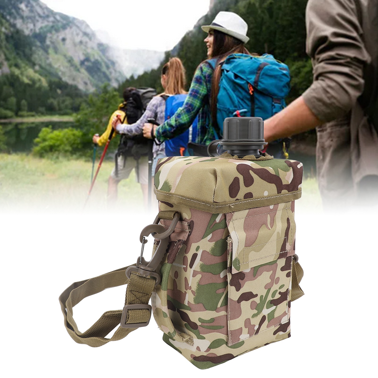 2L Water Bottle with Waist Car – Outdoor Camping Water Jug Bewertung und Preis