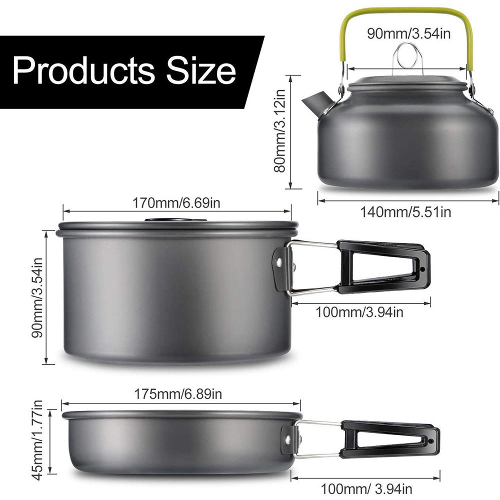 Outdoor camping cookware set m – Outdoor Camping Uk Bewertung und Preis