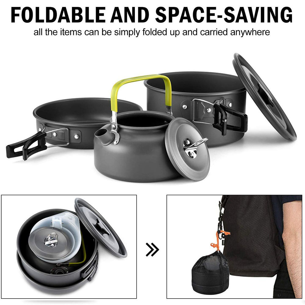 Outdoor camping cookware set m – Outdoor Camping Uk Bewertung und Preis