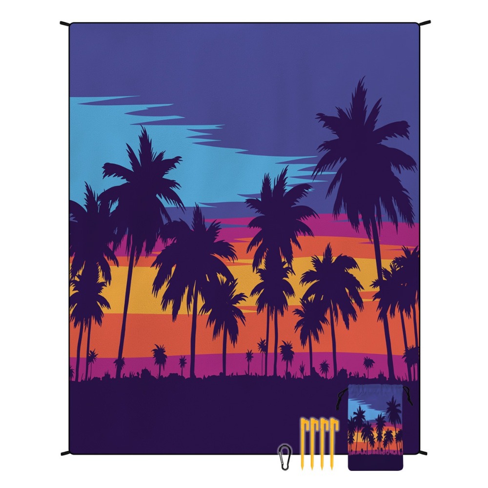 Palm Tree Beach Towel 71x86.6i – Camp Towel Microfiber Bewertung und Preis