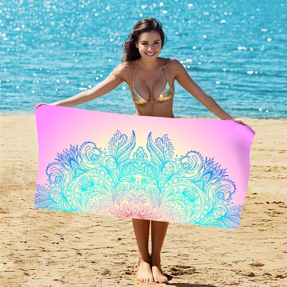 Mysterious Pattern Beach Towel – Camp Towel Microfiber Bewertung und Preis