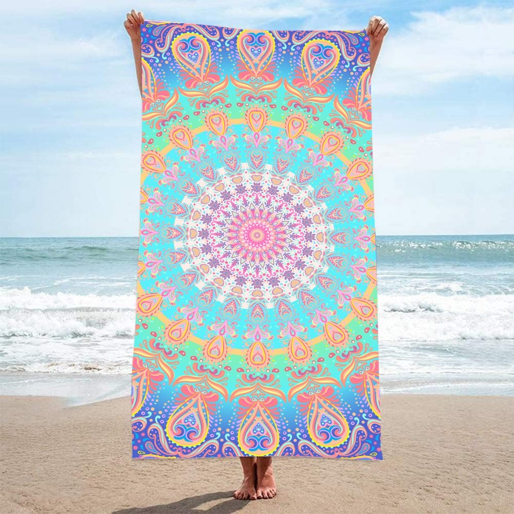 Mysterious Pattern Beach Towel – Camp Towel Microfiber Bewertung und Preis