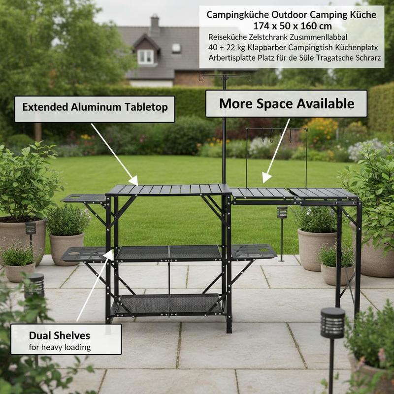 Camping Kitchen, Outdoor Campi – Outdoor Camping Table Foldable Bewertung und Preis