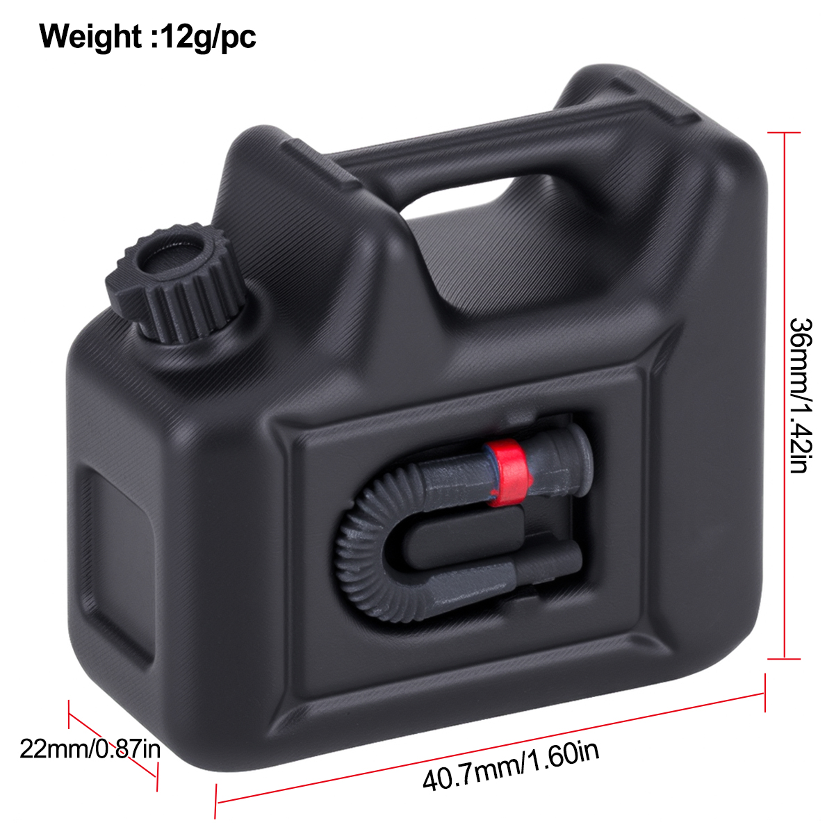 1/2Pcs Mini Fuel Tank Decorati – Outdoor Camping Toys Bewertung und Preis